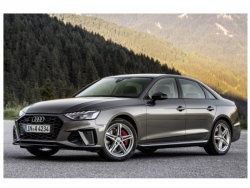 Audi A4 (2019) S-Line - 자동차 바디 및 인테리어의 패턴 만들기. 플로터의 페인트 보호 필름 절단 용 전자 양식 템플릿 판매