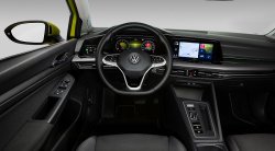 Volkswagen Golf interior (2021) - Creating patterns of car body and interior. Sale of templates in electronic form for cutting on paint protection film on a plotter