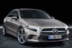 Mercedes-Benz A (2019) - Creating patterns of car body and interior. Sale of templates in electronic form for cutting on paint protection film on a plotter