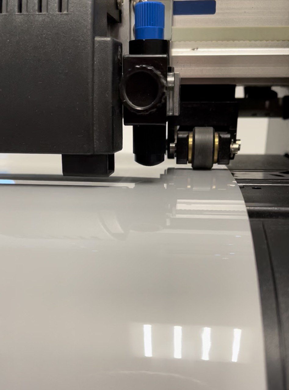 What is plotter cutting and how is it performed?