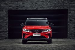 Geely Coolray Sport (2020) - Creating patterns of car body and interior. Sale of templates in electronic form for cutting on paint protection film on a plotter