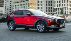 Mazda CX-30 (2021) - Creating patterns of car body and interior. Sale of templates in electronic form for cutting on paint protection film on a plotter