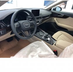 Audi A4 (2018) - Creating patterns of car body and interior. Sale of templates in electronic form for cutting on paint protection film on a plotter