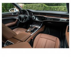 Audi A6 (2019) - Creating patterns of car body and interior. Sale of templates in electronic form for cutting on paint protection film on a plotter
