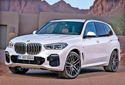 BMW X5 (2018) M-sport - Creating patterns of car body and interior. Sale of templates in electronic form for cutting on paint protection film on a plotter