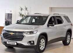 Chevrolet Traverse (2018) - Creating patterns of car body and interior. Sale of templates in electronic form for cutting on paint protection film on a plotter