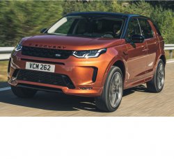 Land Rover Discovery sport (2019) Dynamic - Creating patterns of car body and interior. Sale of templates in electronic form for cutting on paint protection film on a plotter