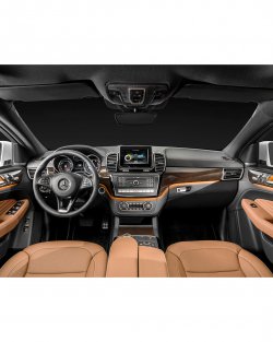 Mercedes-Benz GLE Coupe (2016) - Creating patterns of car body and interior. Sale of templates in electronic form for cutting on paint protection film on a plotter