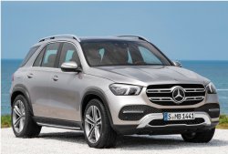 Mercedes-Benz GLE (2019) - Creating patterns of car body and interior. Sale of templates in electronic form for cutting on paint protection film on a plotter