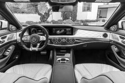 Mercedes S-Class (2017)  - Creating patterns of car body and interior. Sale of templates in electronic form for cutting on paint protection film on a plotter