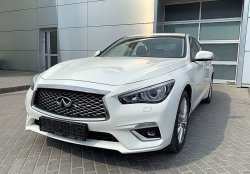 Infinity Q50 (2017) - Creating patterns of car body and interior. Sale of templates in electronic form for cutting on paint protection film on a plotter