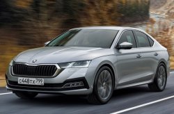 Skoda Octavia (2020) - Creating patterns of car body and interior. Sale of templates in electronic form for cutting on paint protection film on a plotter