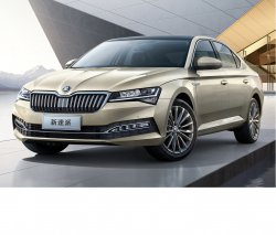 Skoda Superb (2019) - Creating patterns of car body and interior. Sale of templates in electronic form for cutting on paint protection film on a plotter