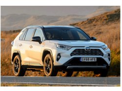 Toyota RAV4 (2019) - Creating patterns of car body and interior. Sale of templates in electronic form for cutting on paint protection film on a plotter